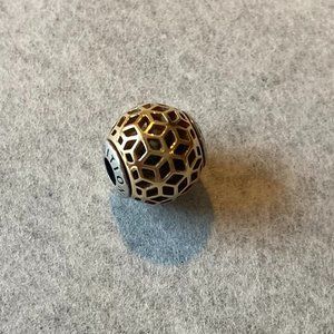 PANDORA Essence INTUITION 14k/SS Gold Charm
